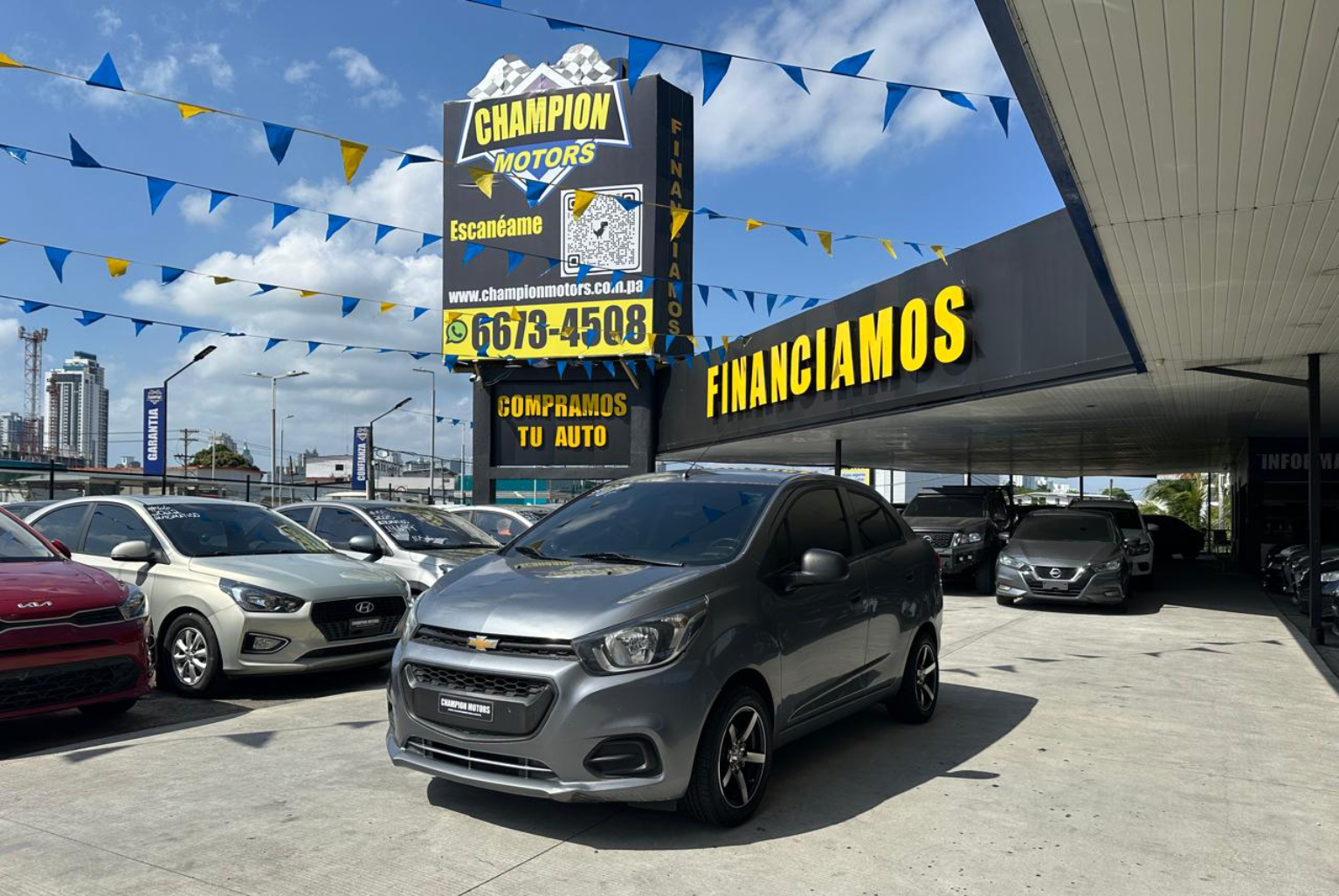 Chevrolet Beat 2021 Manual color Gris, Imagen #1