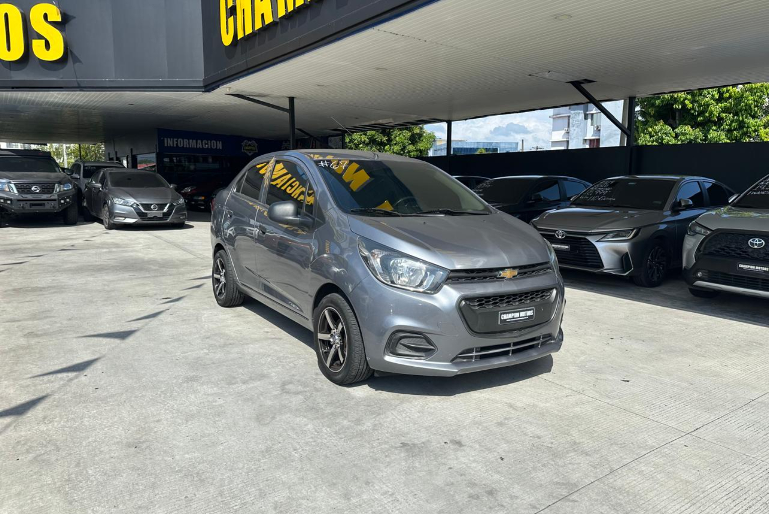 Chevrolet Beat 2021 Manual color Gris, Imagen #3