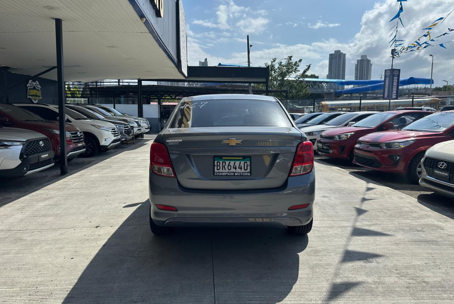 Chevrolet Beat 2021 Manual color Gris, Imagen #5