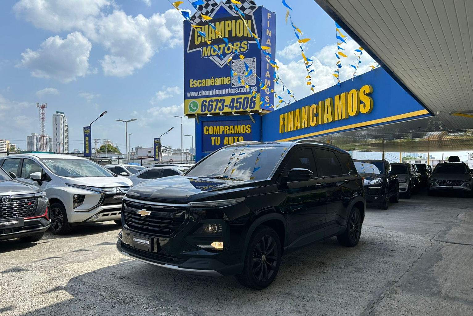 Chevrolet Captiva 2022 Automático color Negro, Imagen #1