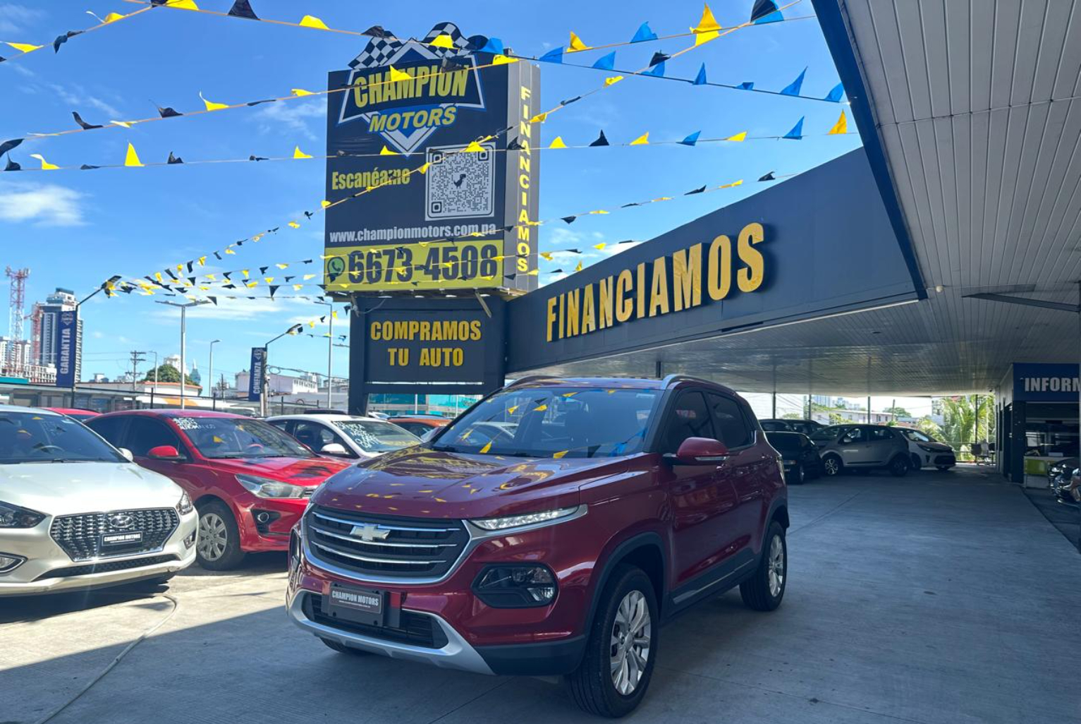 Chevrolet Groove 2023 Automático color Rojo, Imagen #1