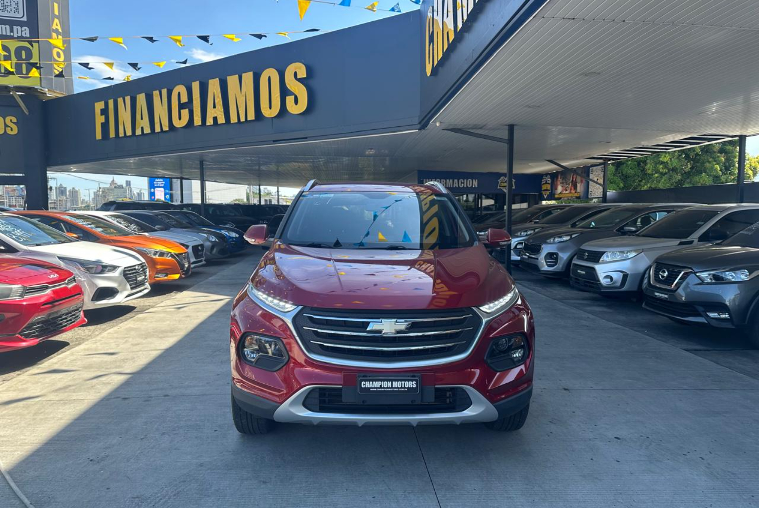 Chevrolet Groove 2023 Automático color Rojo, Imagen #2