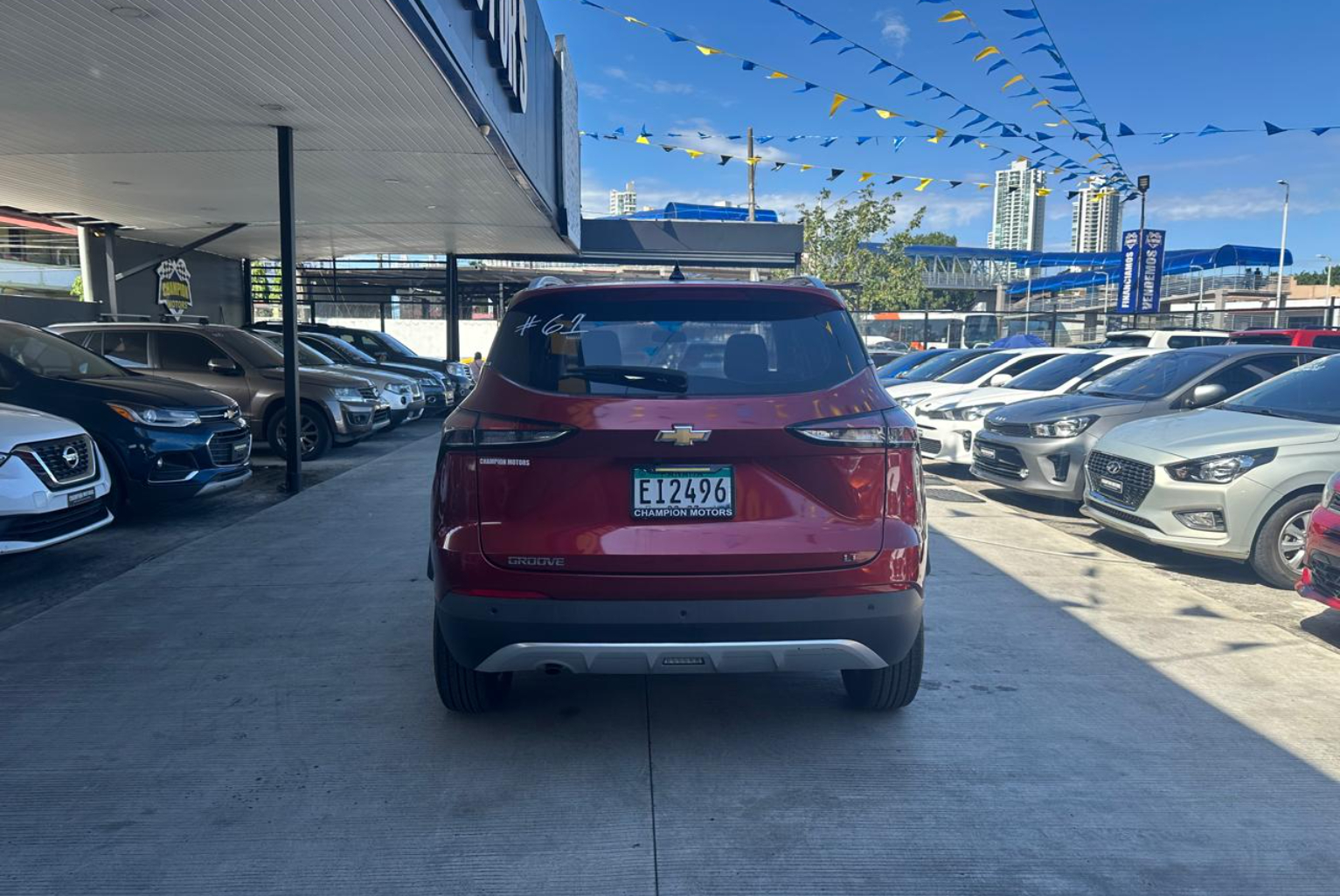 Chevrolet Groove 2023 Automático color Rojo, Imagen #5