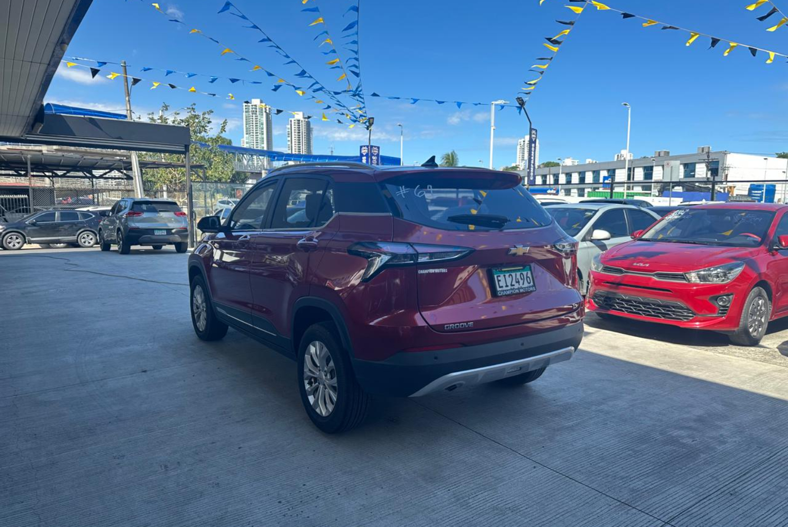 Chevrolet Groove 2023 Automático color Rojo, Imagen #6