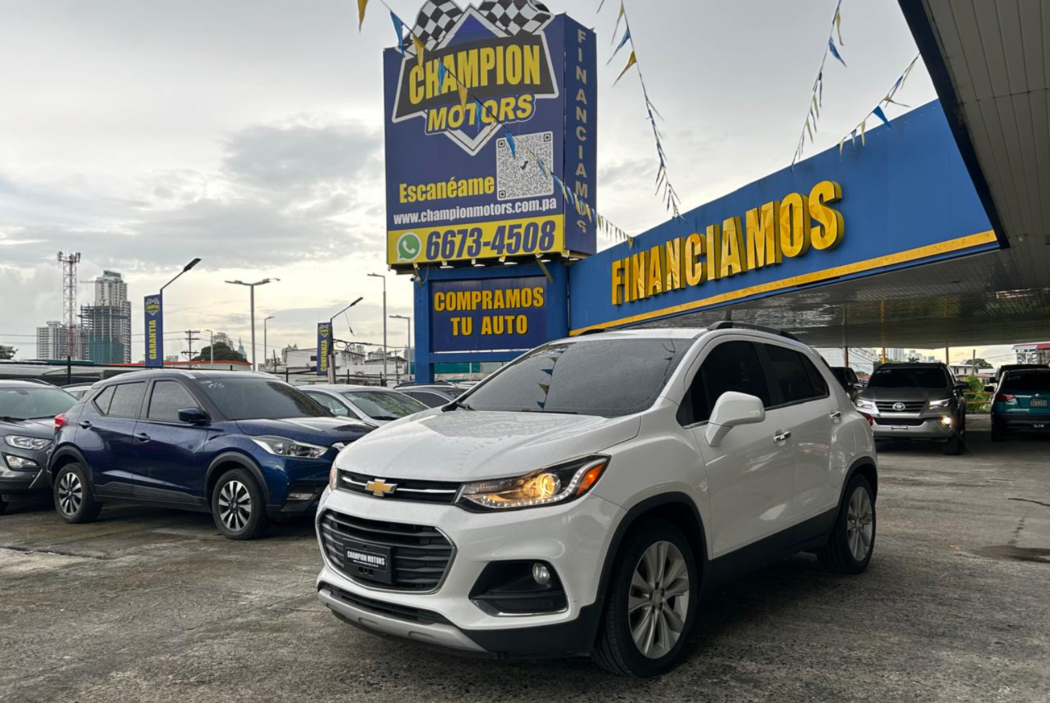 Chevrolet Trax 2018 Automático color Blanco, Imagen #1