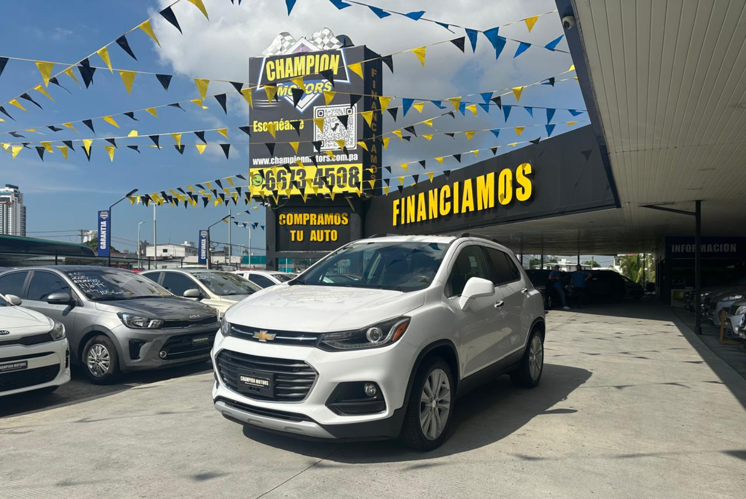 Chevrolet Trax 2018 Automático color Blanco, Imagen #1