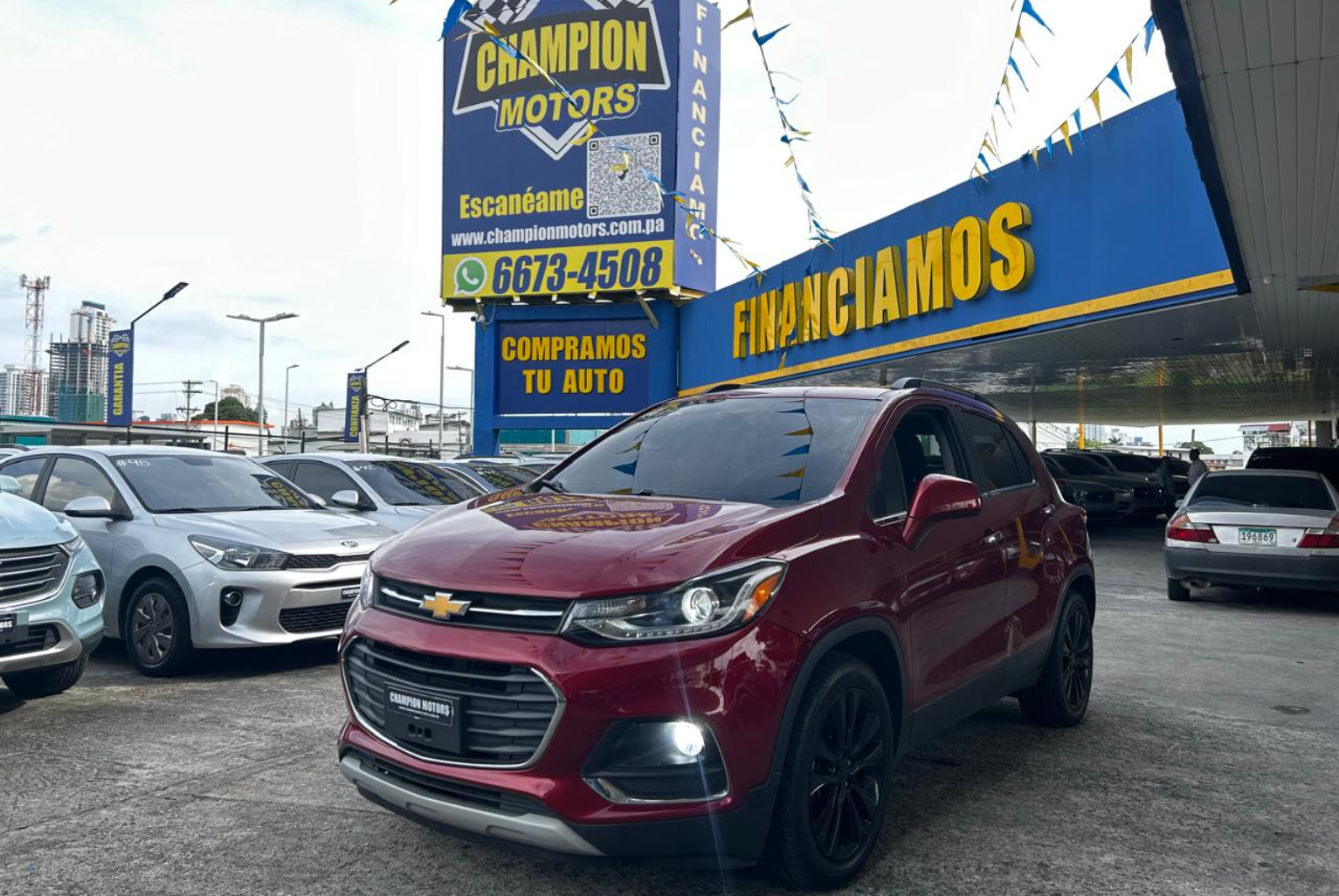 Chevrolet Trax 2019 Automático color Rojo, Imagen #1