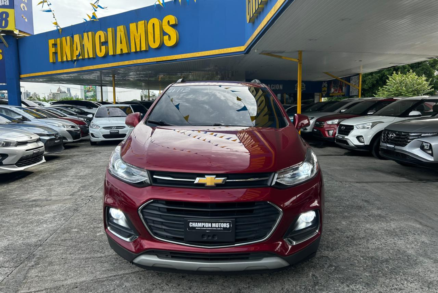 Chevrolet Trax 2019 Automático color Rojo, Imagen #2