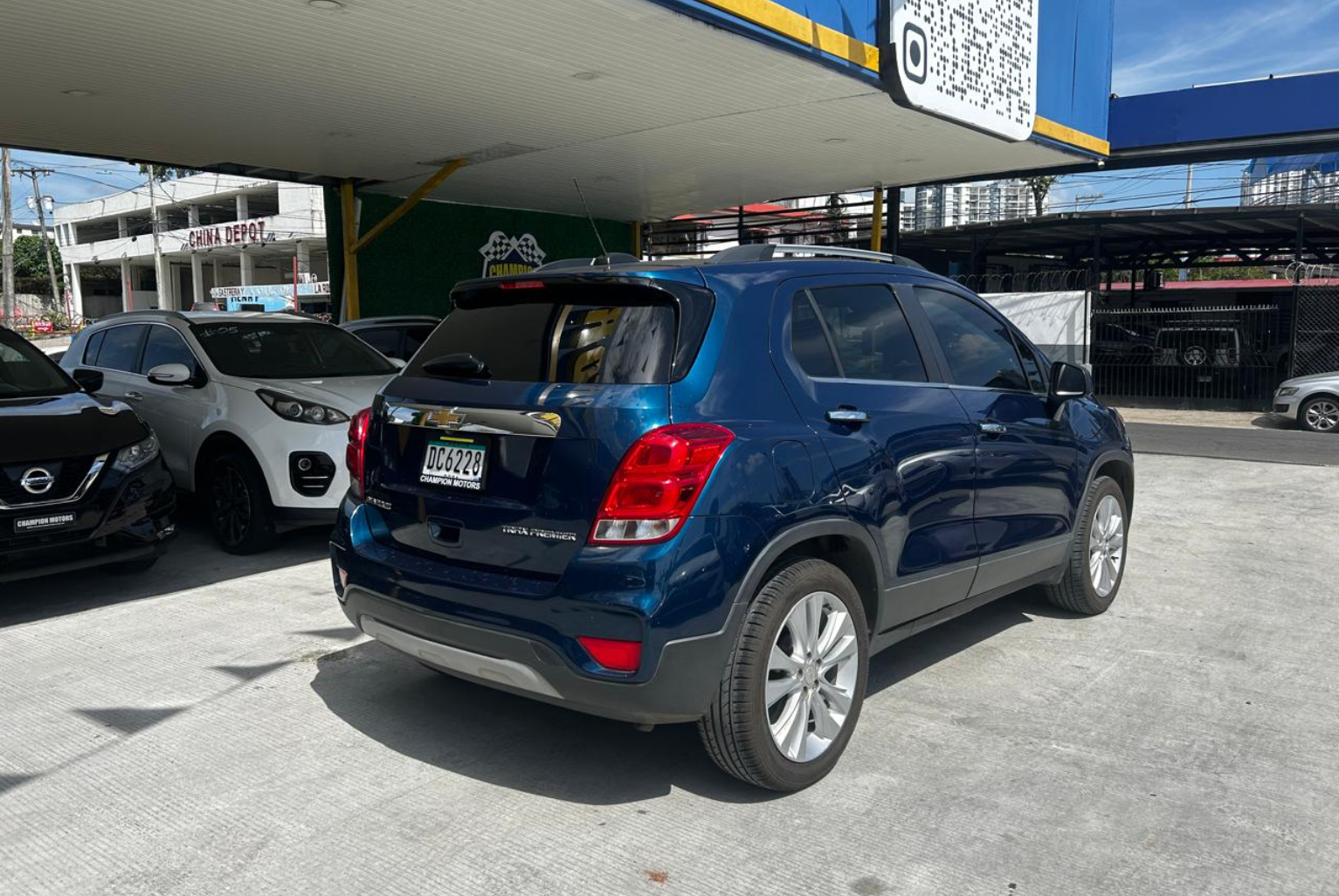 Chevrolet Trax 2020 Automático color Azul, Imagen #4