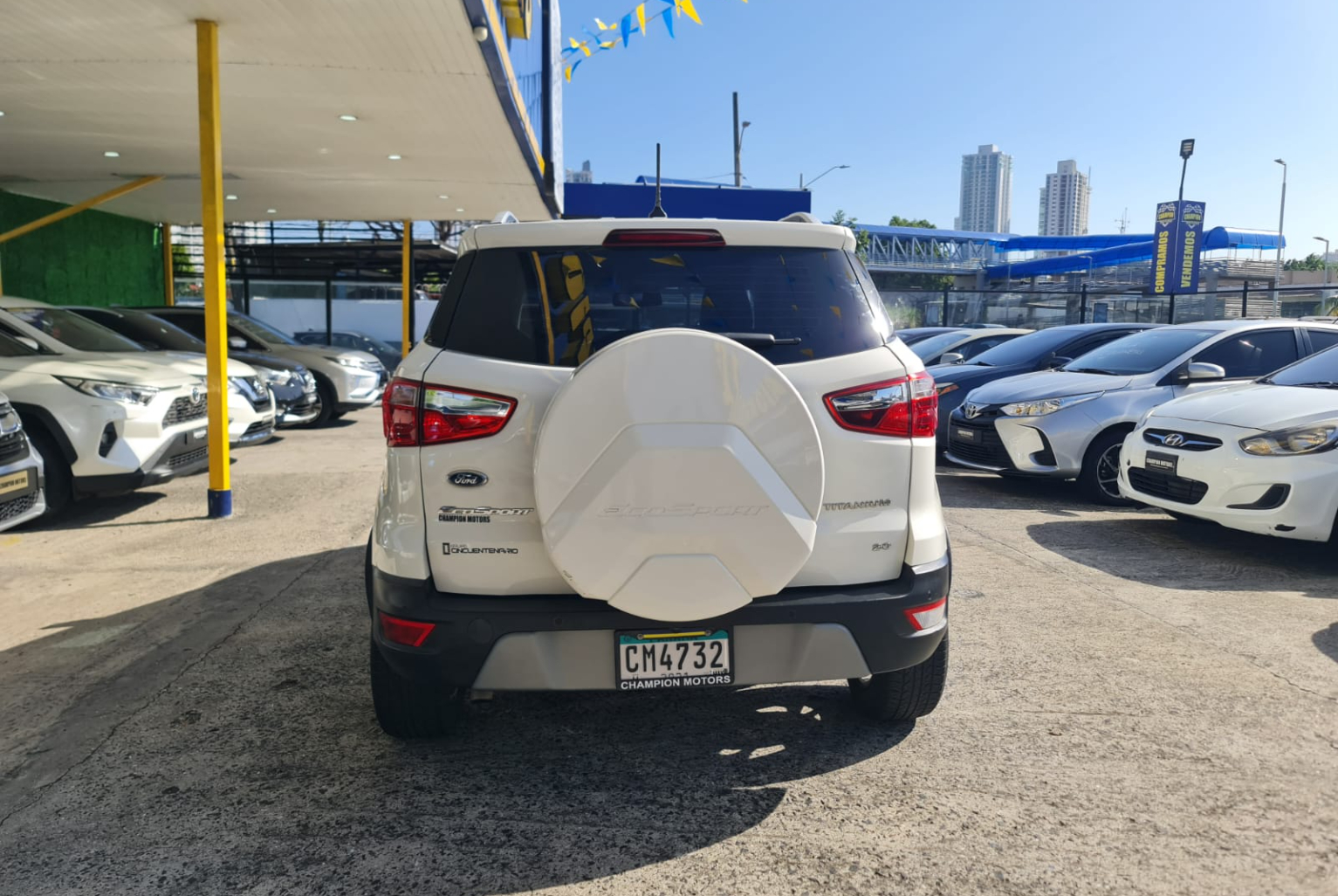 Ford Eco Sport 2018 Automático color Blanco, Imagen #5