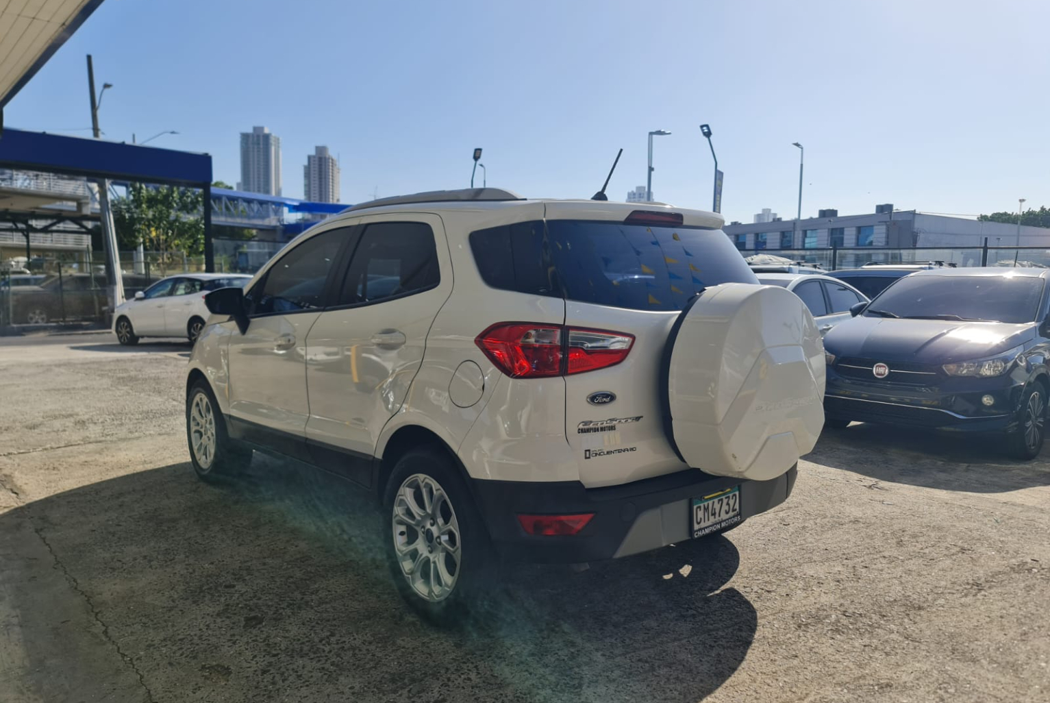 Ford Eco Sport 2018 Automático color Blanco, Imagen #6