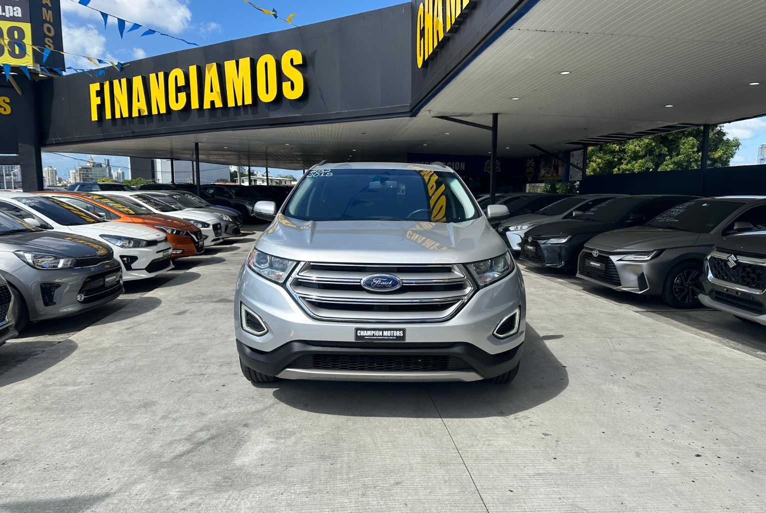 Ford Edge 2018 Automático color Plateado, Imagen #2