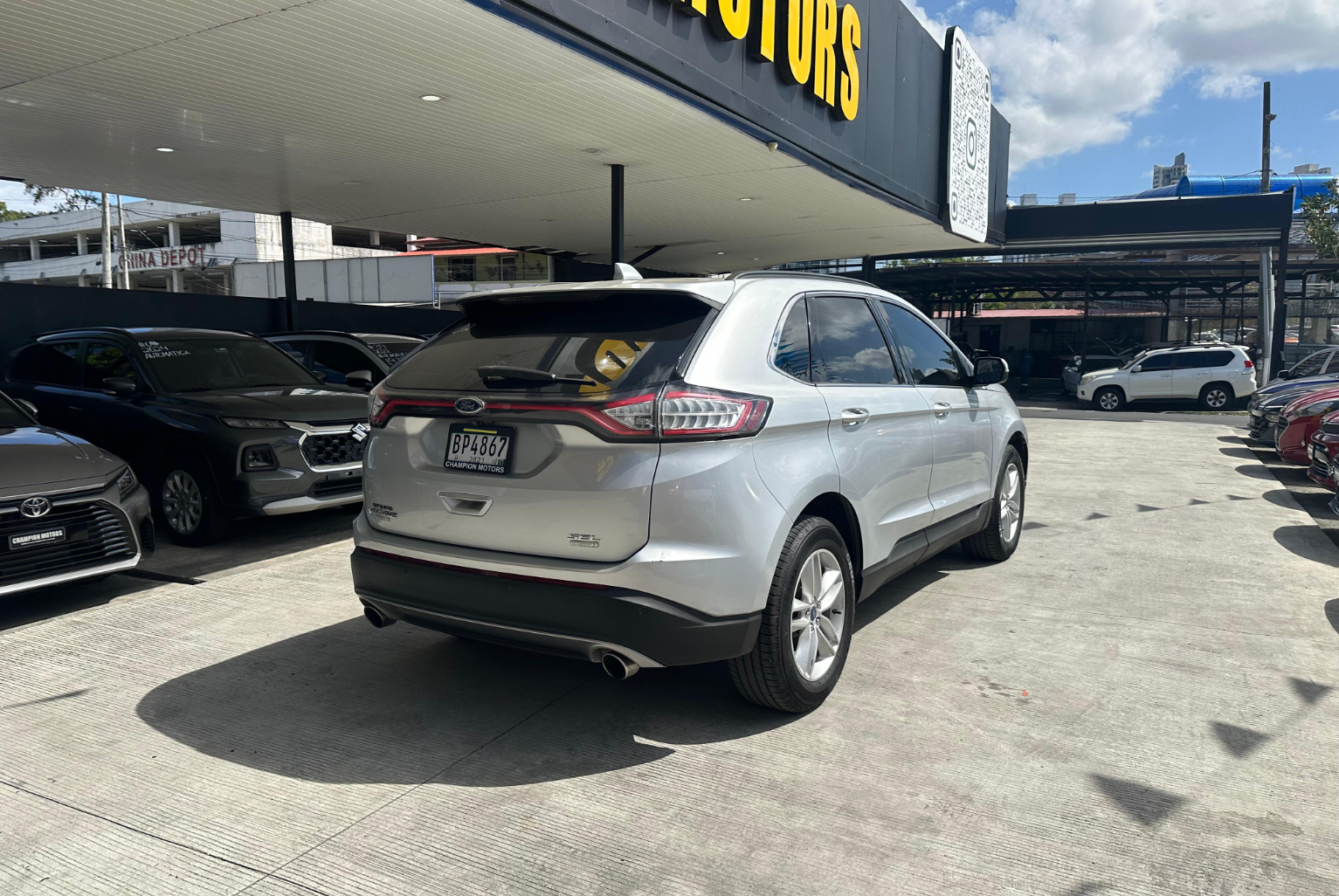 Ford Edge 2018 Automático color Plateado, Imagen #4