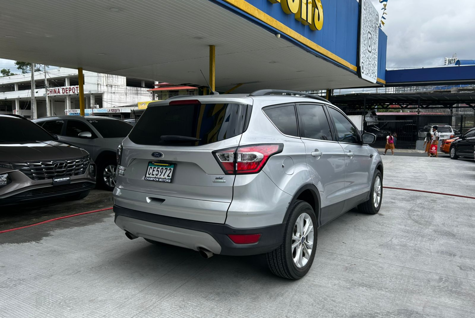 Ford Escape 2017 Automático color Plateado, Imagen #4