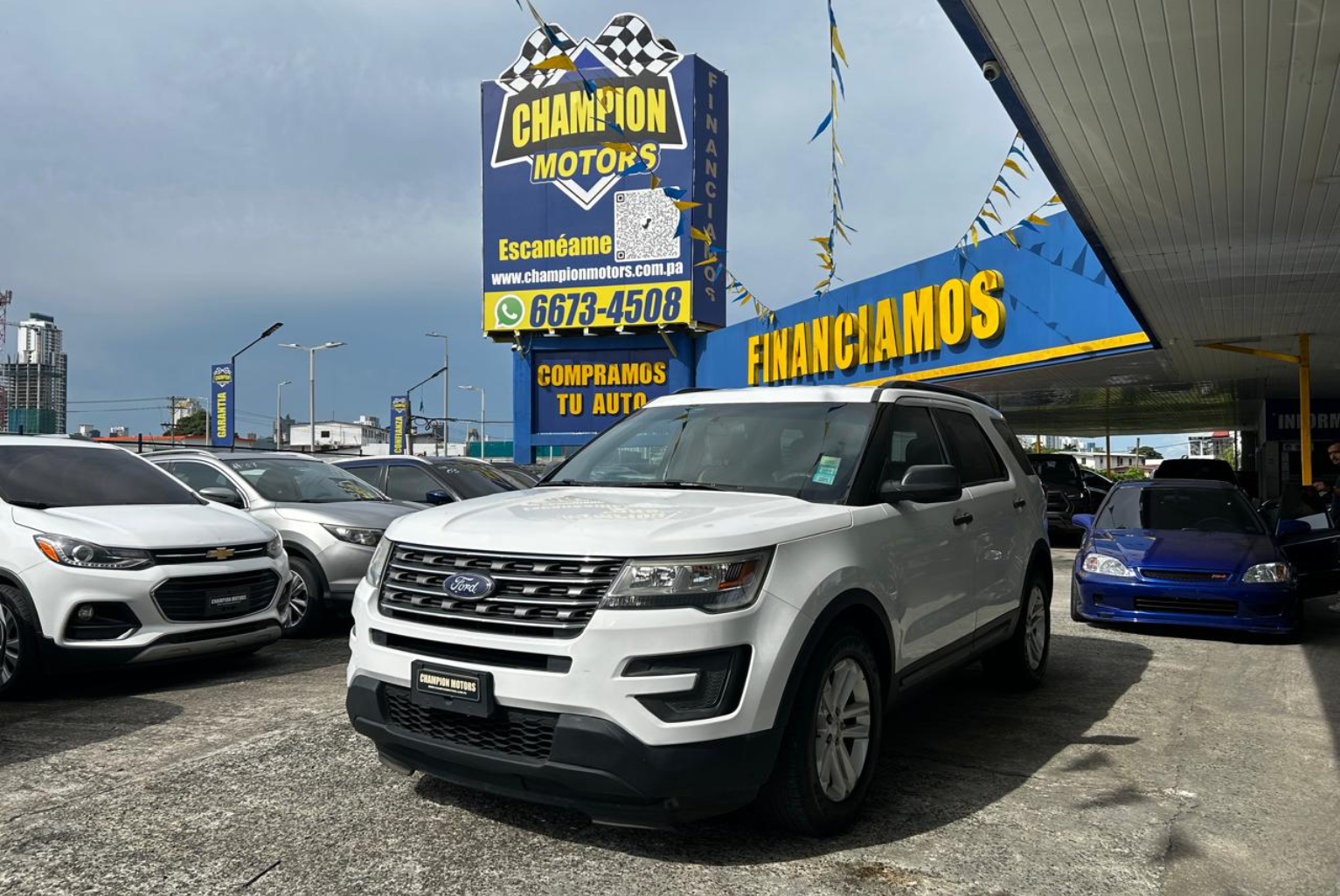 Ford Explorer 2016 Automático color Blanco, Imagen #1