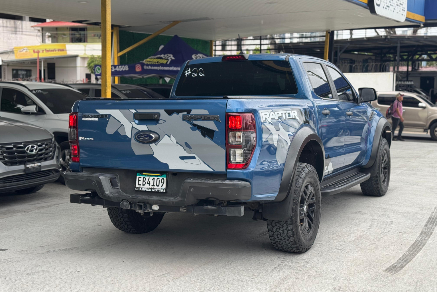 Ford Ranger 2021 Automático color Azul, Imagen #4