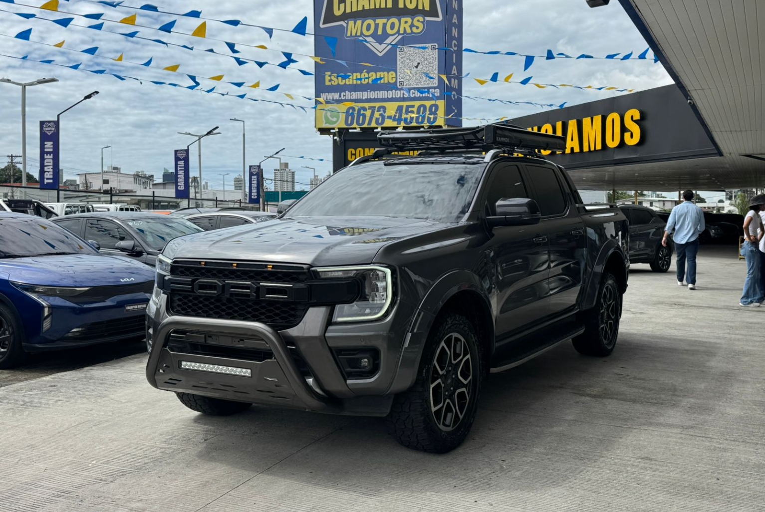 Ford Ranger 2023 Automático color Gris, Imagen #1