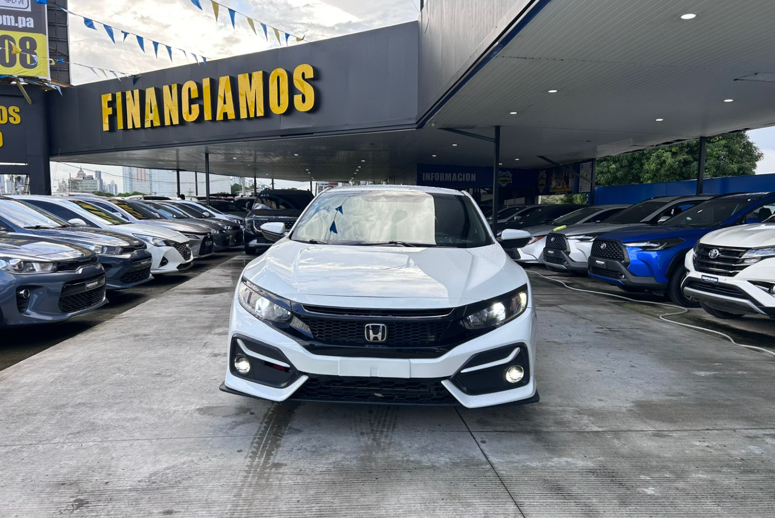 Honda Civic 2020 Automático color Blanco, Imagen #2