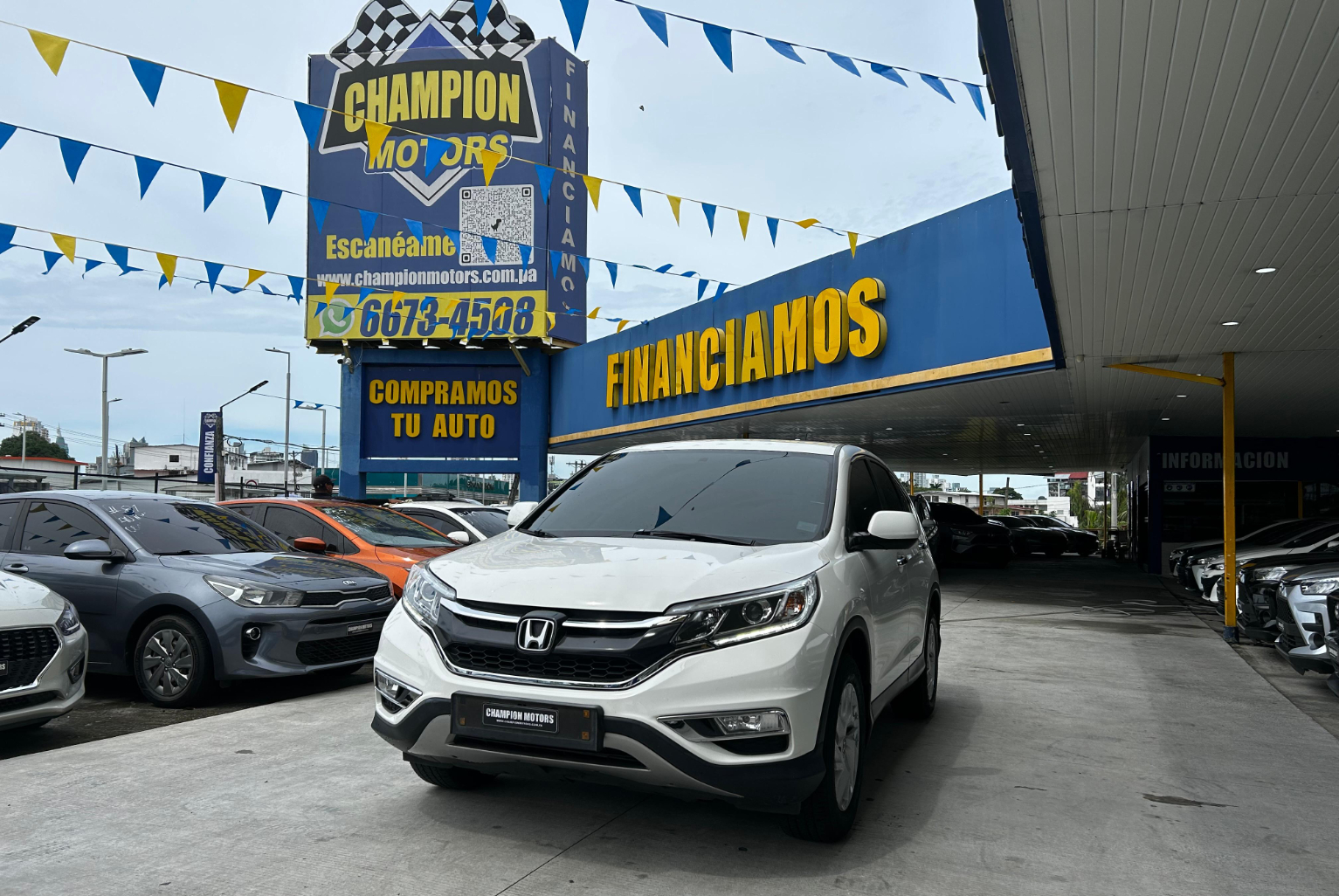 Honda CR-V 2015 Automático color Blanco, Imagen #1