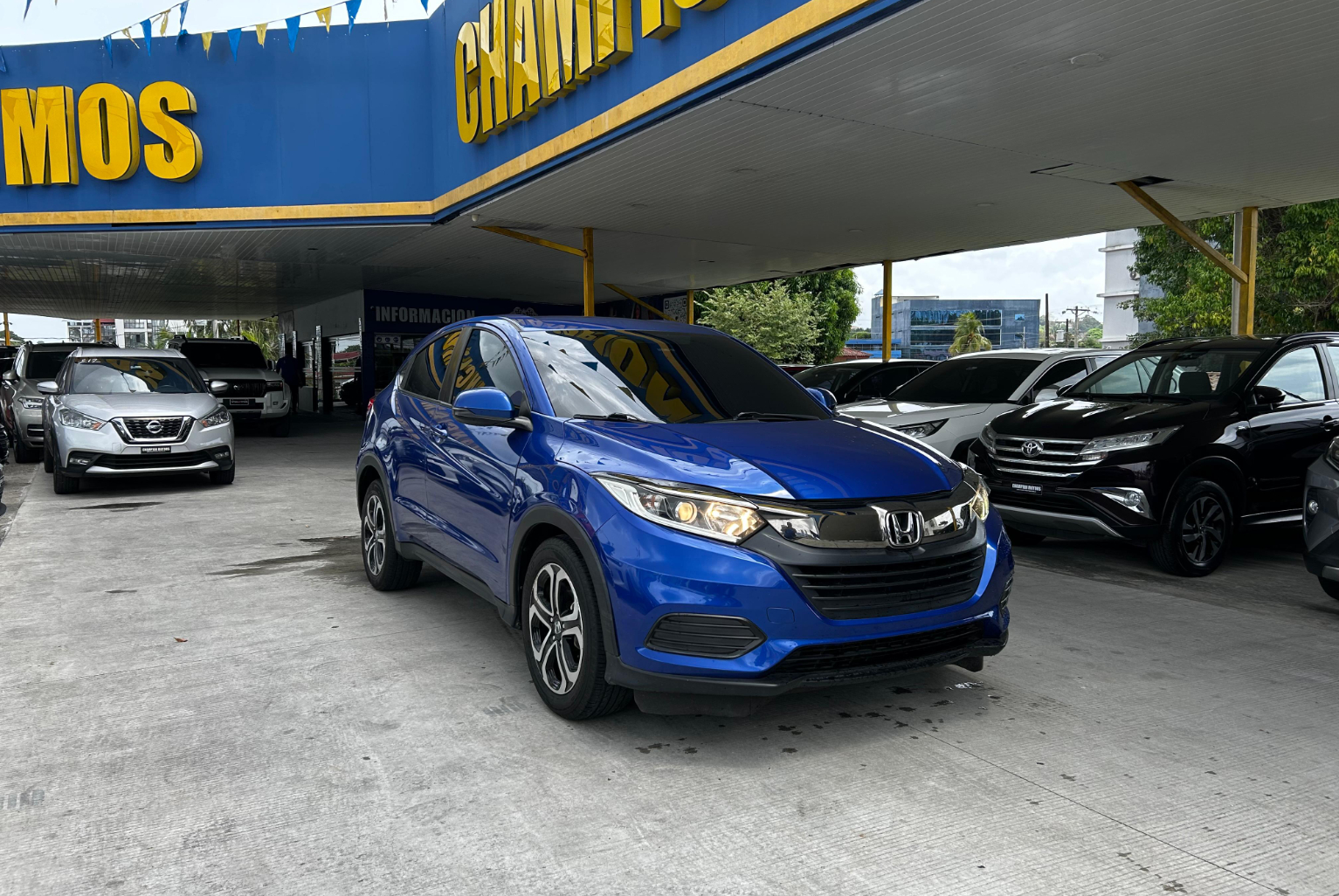 Honda HR-V 2019 Automático color Azul, Imagen #3