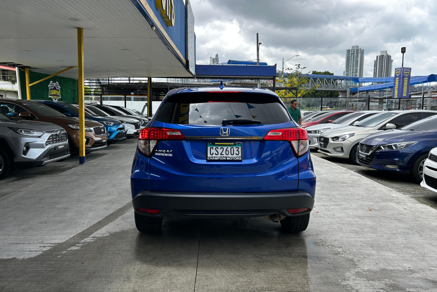 Honda HR-V 2019 Automático color Azul, Imagen #5
