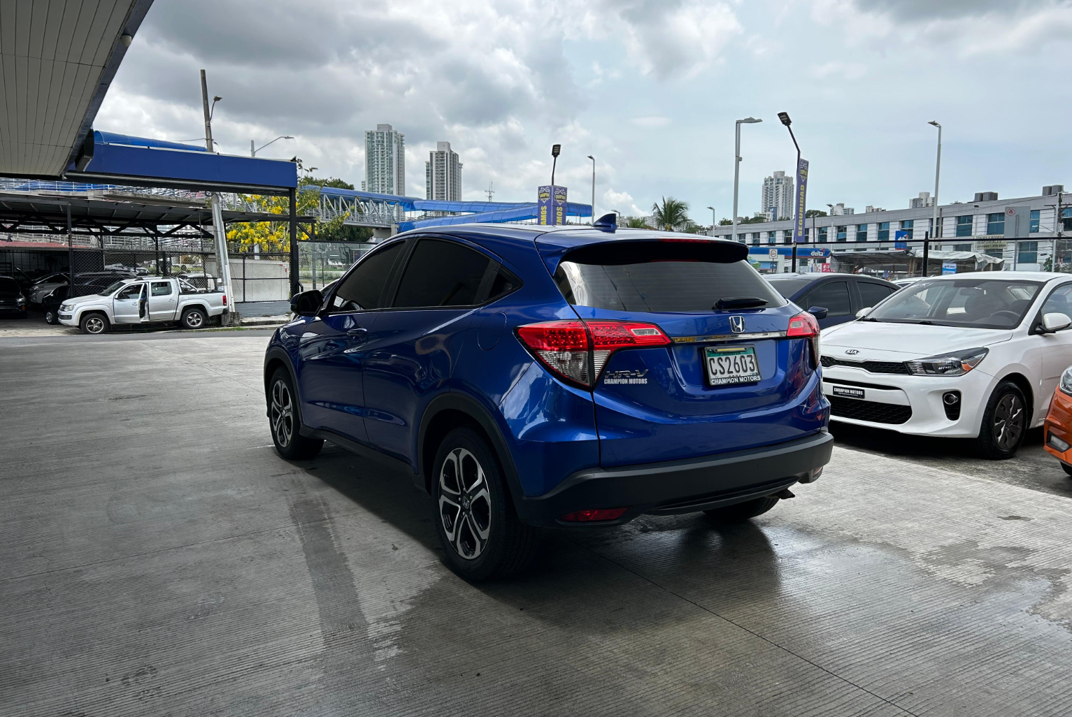 Honda HR-V 2019 Automático color Azul, Imagen #6