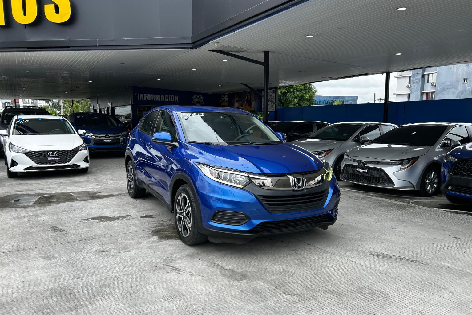 Honda HR-V 2019 Automático color Azul, Imagen #3