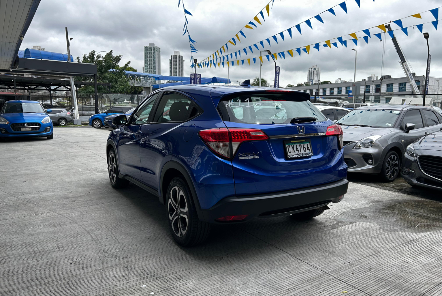 Honda HR-V 2019 Automático color Azul, Imagen #6