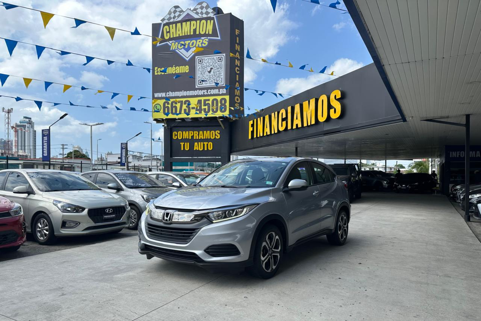 Honda HR-V 2019 Automático color Plateado, Imagen #1