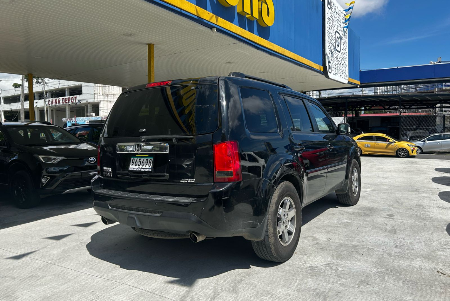 Honda Pilot 2012 Automático color Negro, Imagen #4