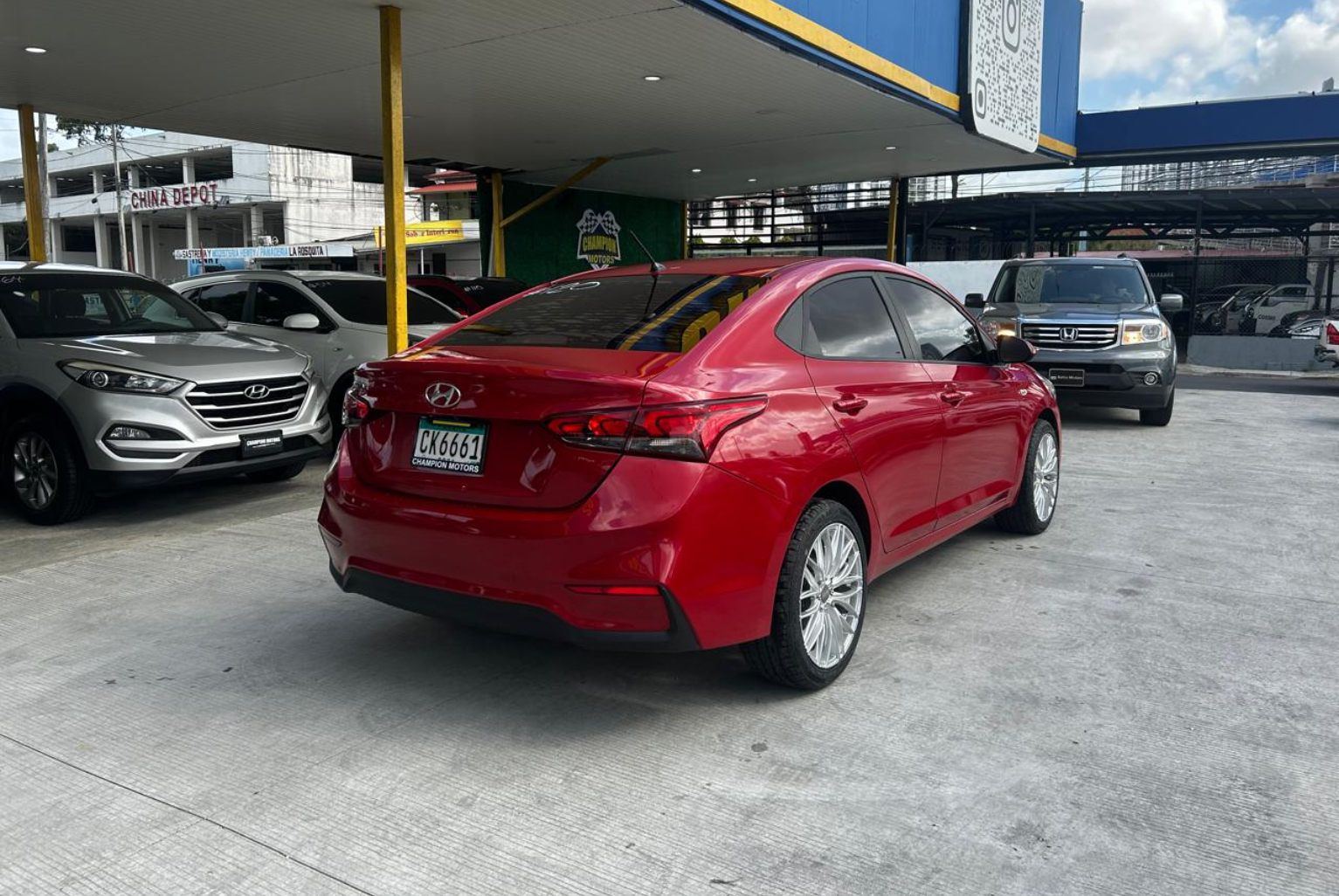 Hyundai Accent 2019 Automático color Rojo, Imagen #4