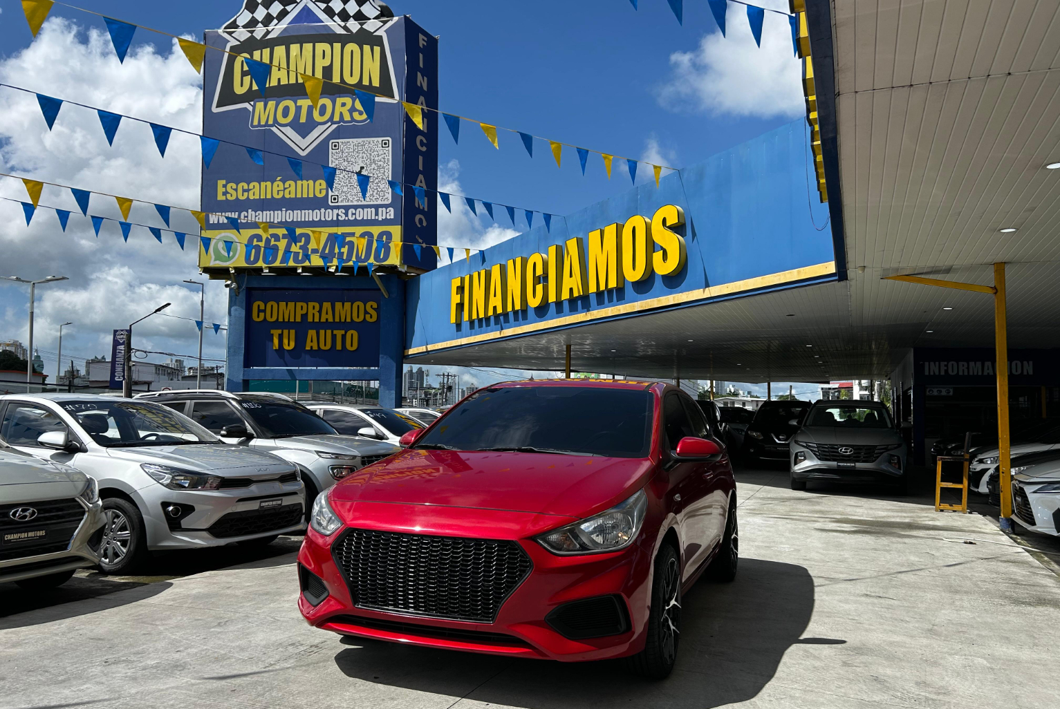 Hyundai Accent 2020 Automático color Rojo, Imagen #1