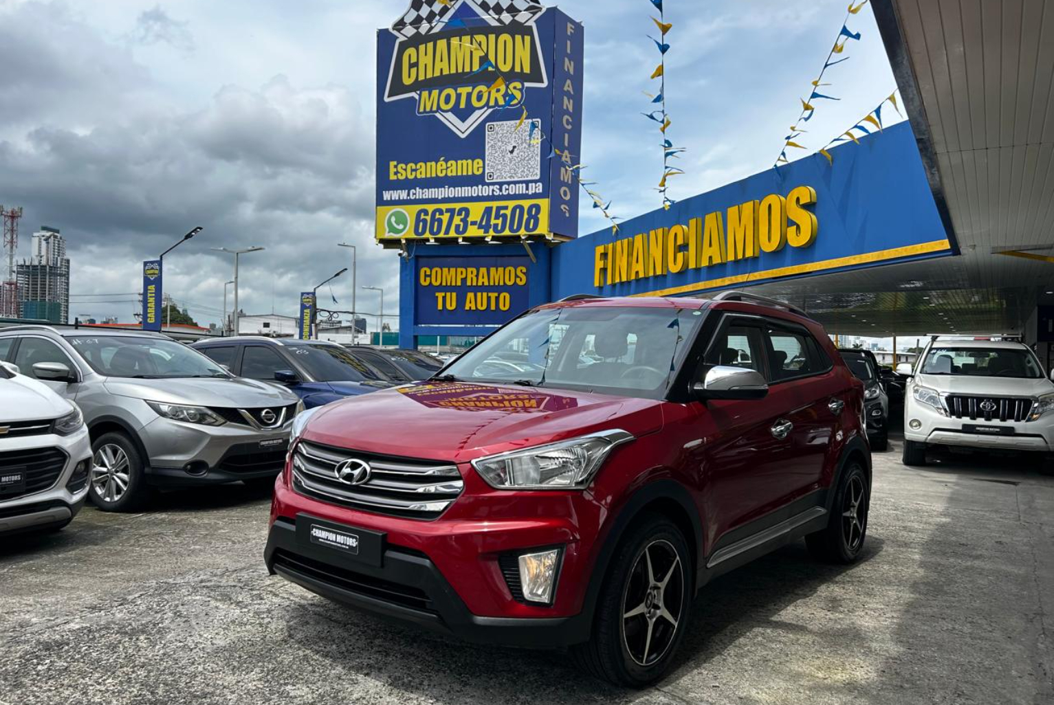 Hyundai Creta 2019 Automático color Rojo, Imagen #1