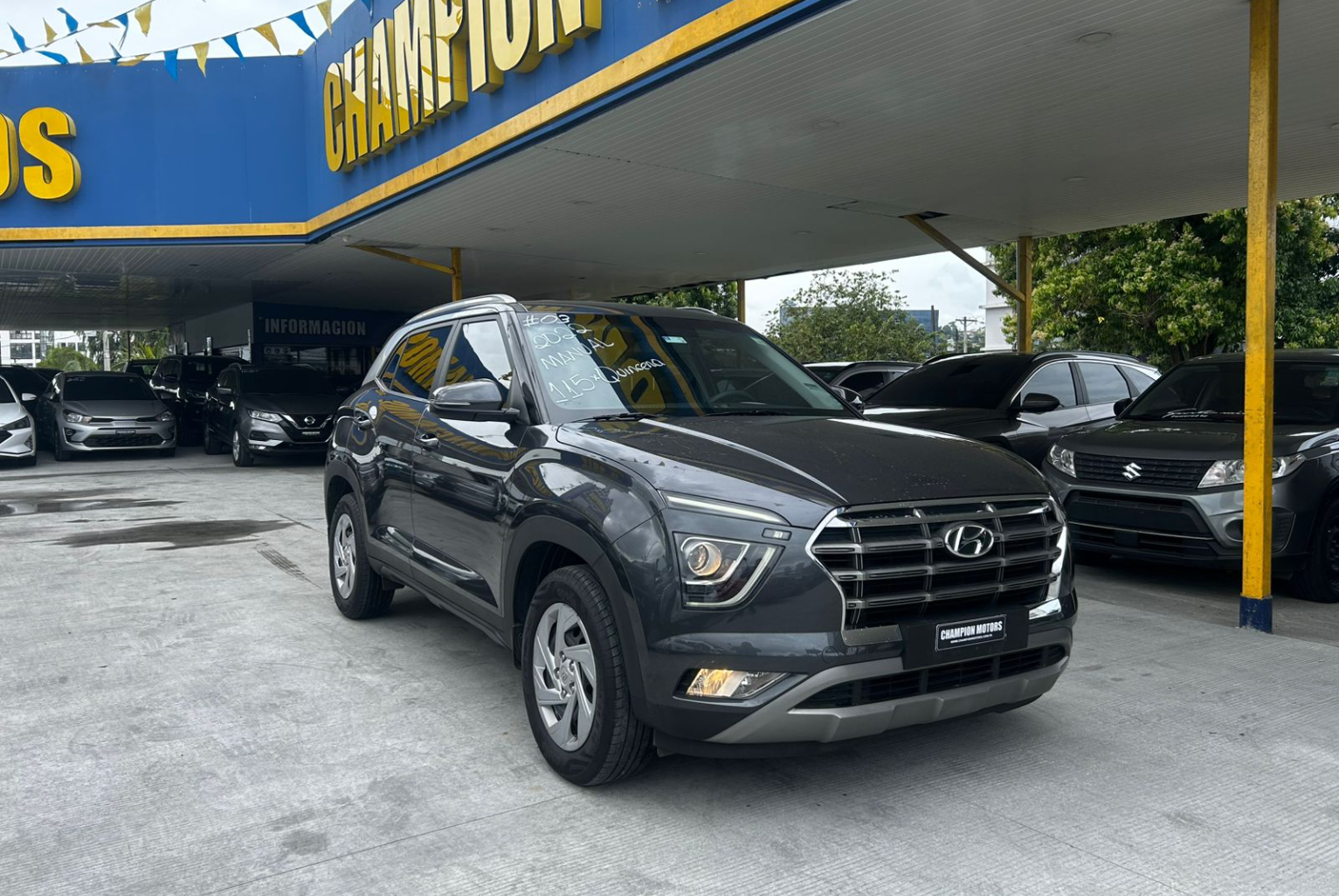 Hyundai Creta 2022 Manual color Gris, Imagen #3