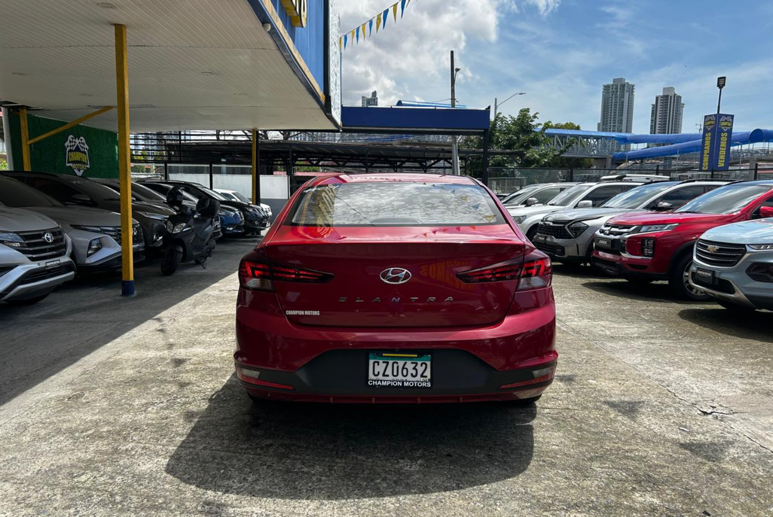 Hyundai Elantra 2020 Automático color Rojo, Imagen #5