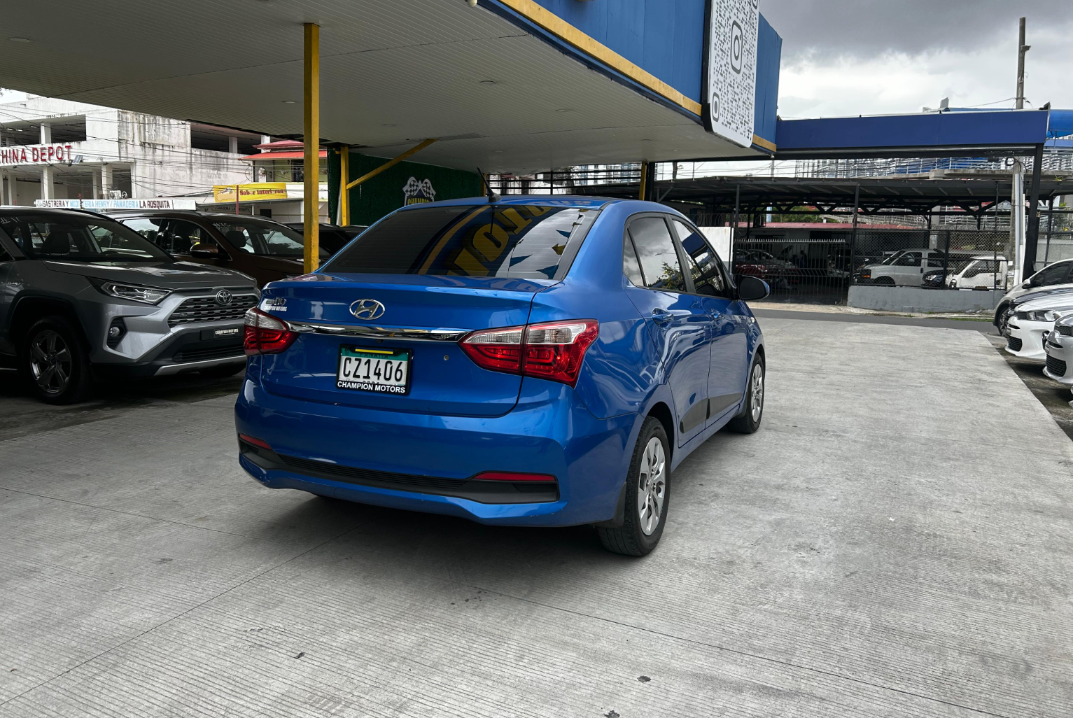 Hyundai Grand i10 2020 Automático color Azul, Imagen #4