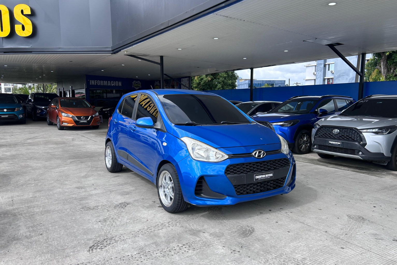 Hyundai Grand i10 2020 Automático color Azul, Imagen #3