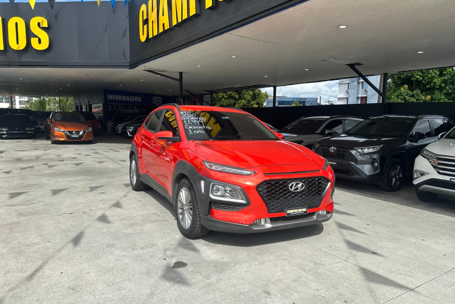 Hyundai Kona 2020 Automático color Naranja, Imagen #3