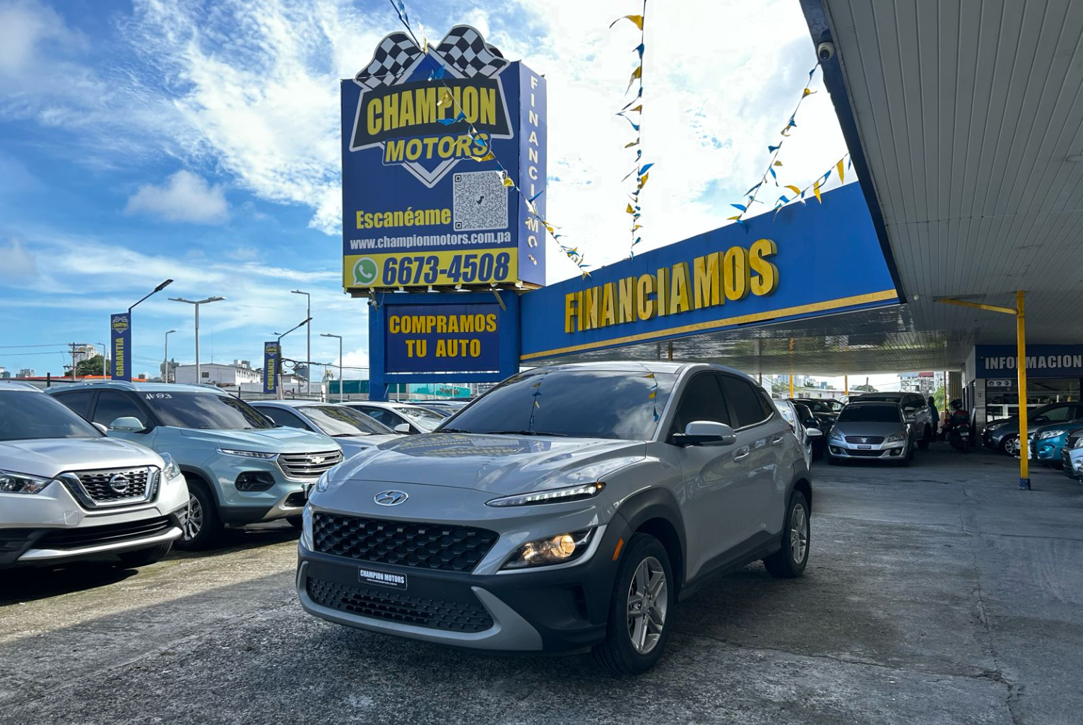 Hyundai Kona 2022 Automático color Gris, Imagen #1