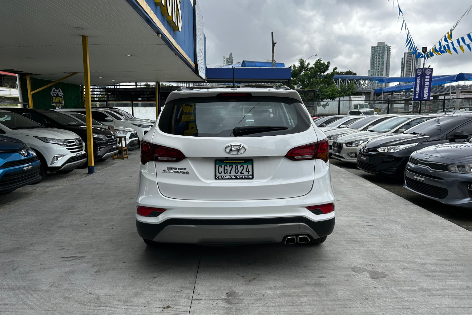 Hyundai Santa Fe 2018 Automático color Blanco, Imagen #5