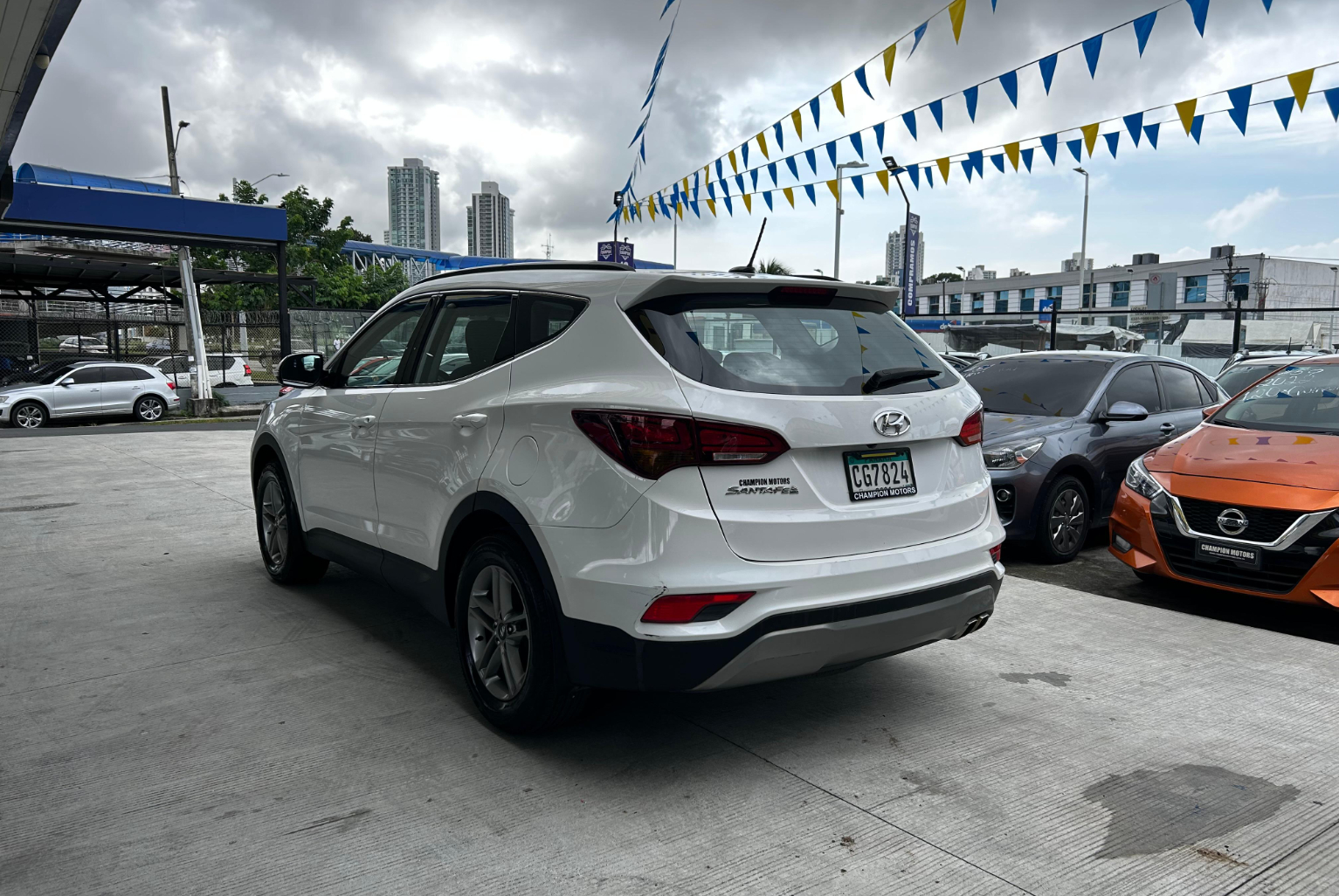 Hyundai Santa Fe 2018 Automático color Blanco, Imagen #6