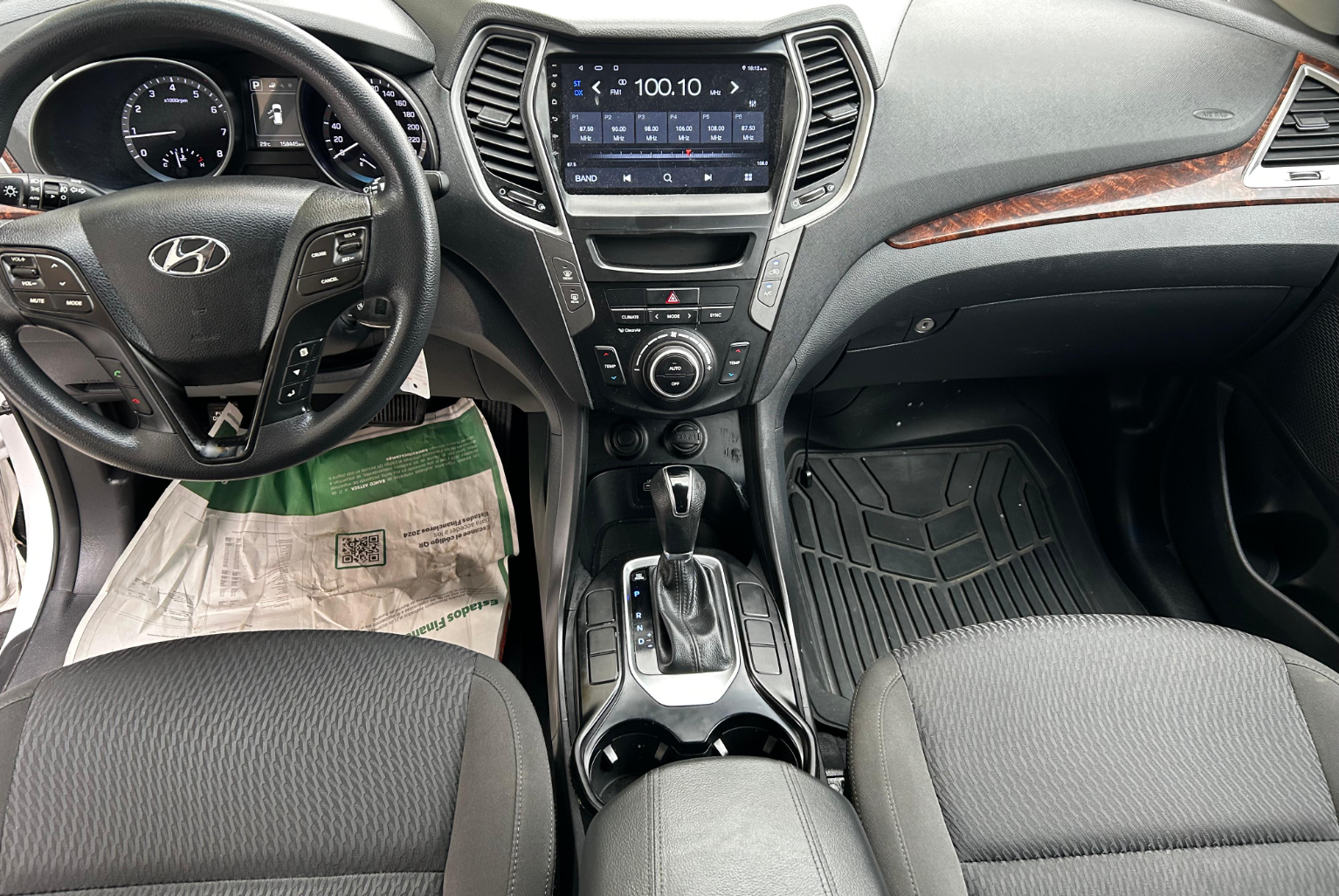 Hyundai Santa Fe 2018 Automático color Blanco, Imagen #9