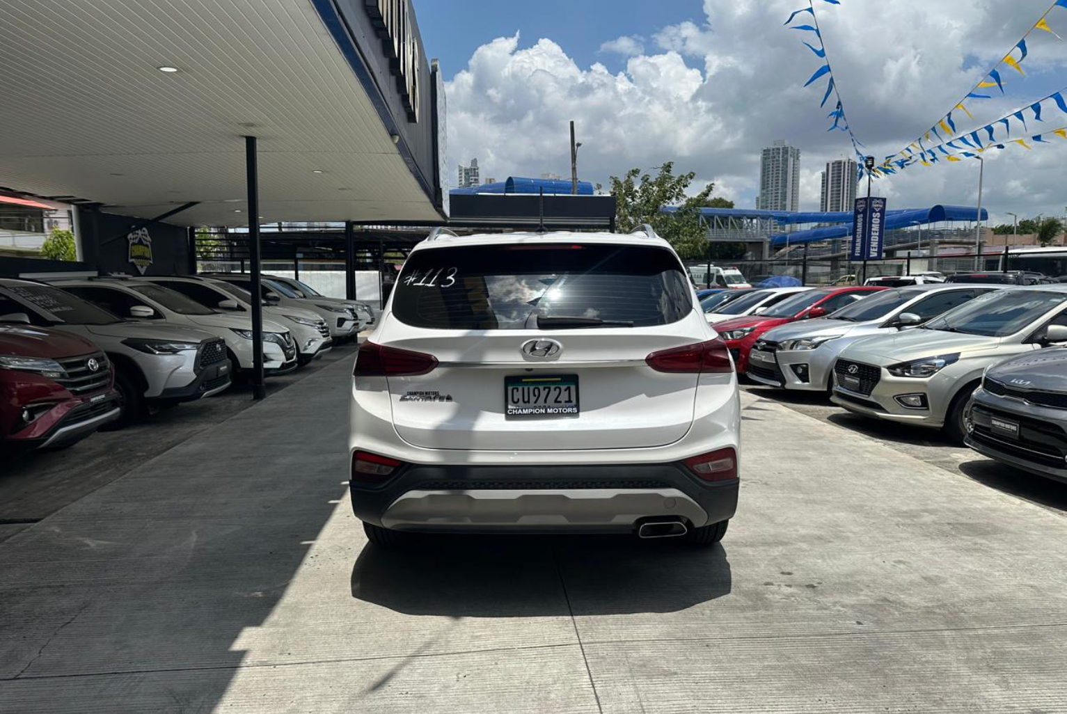 Hyundai Santa Fe 2019 Automático color Blanco, Imagen #5