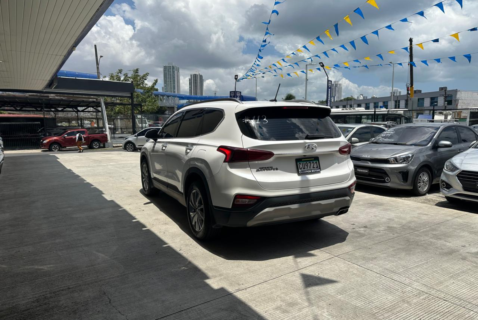 Hyundai Santa Fe 2019 Automático color Blanco, Imagen #6
