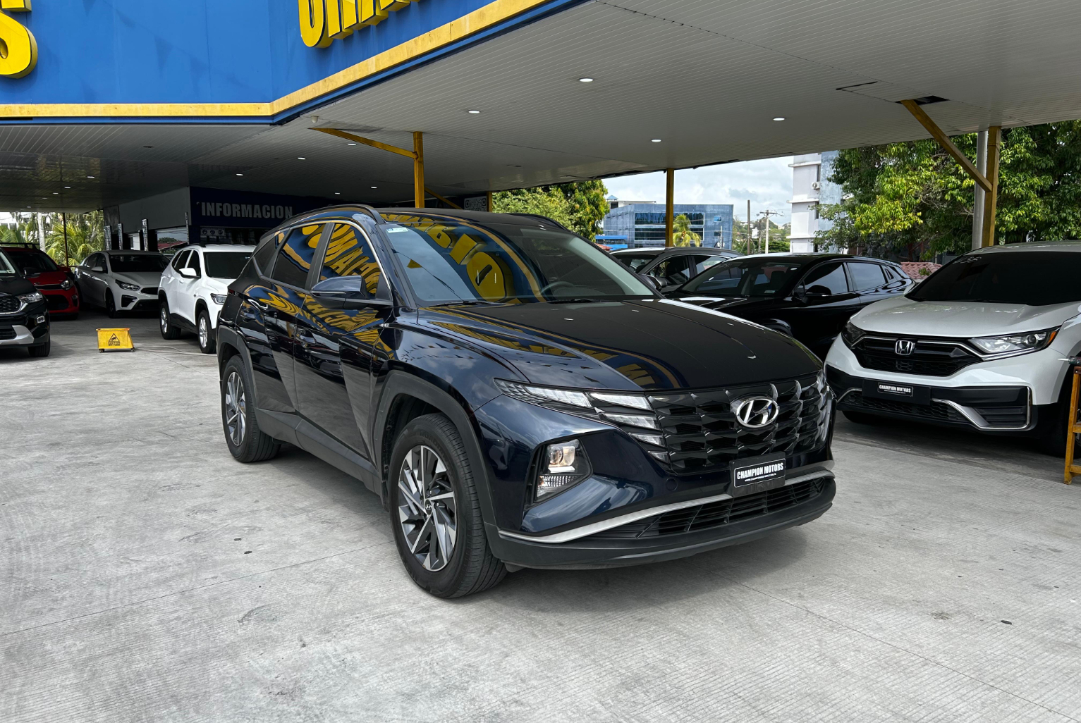 Hyundai Tucson 2022 Automático color Azul, Imagen #3