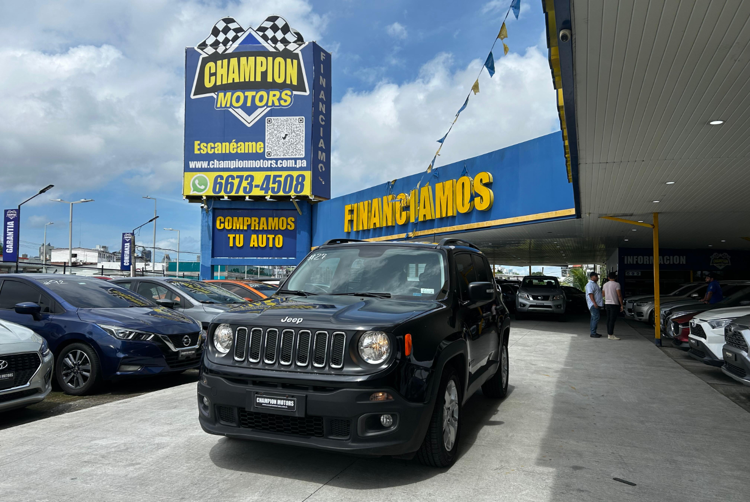 Jeep Renegade 2018 Automático color Negro, Imagen #1