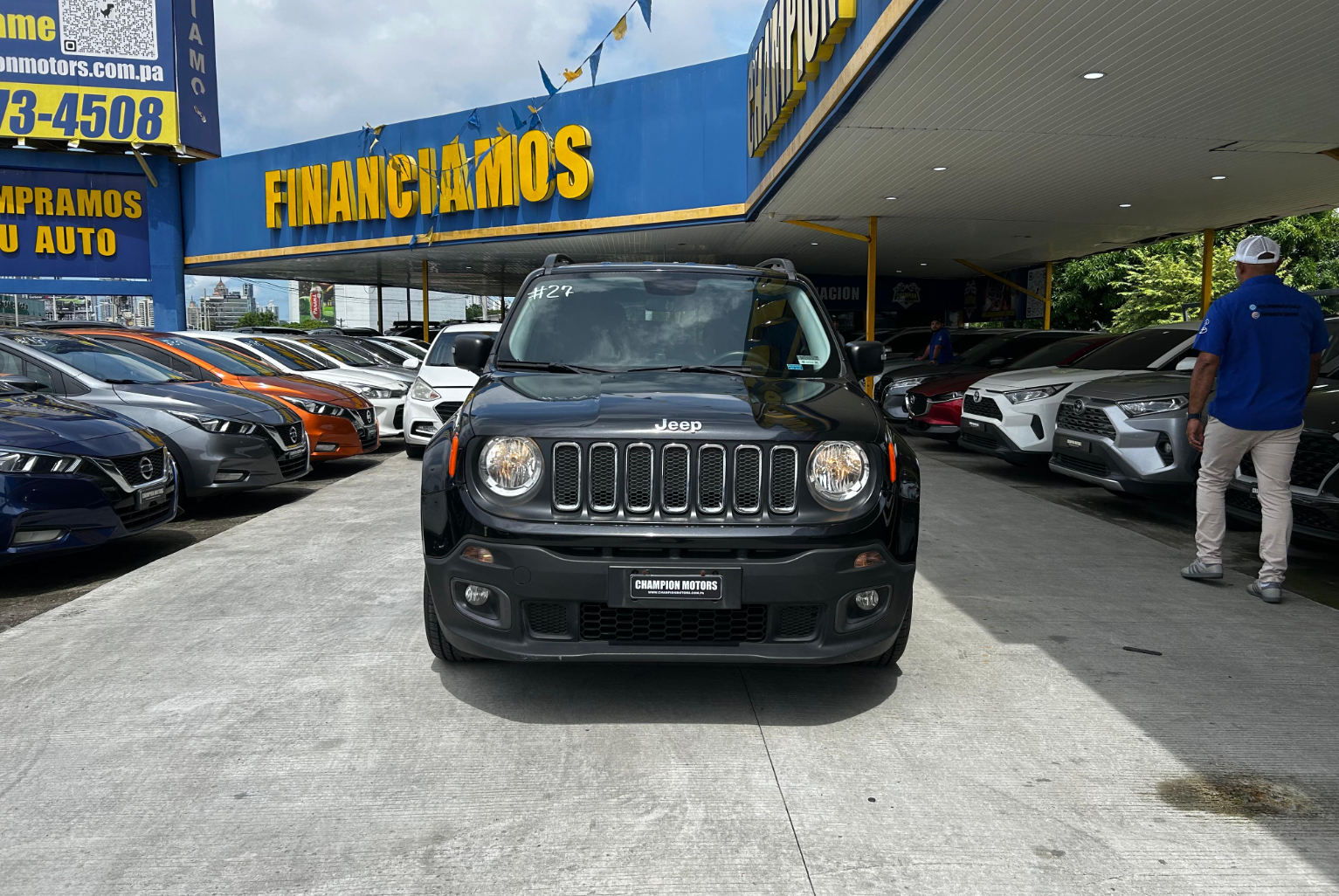 Jeep Renegade 2018 Automático color Negro, Imagen #2