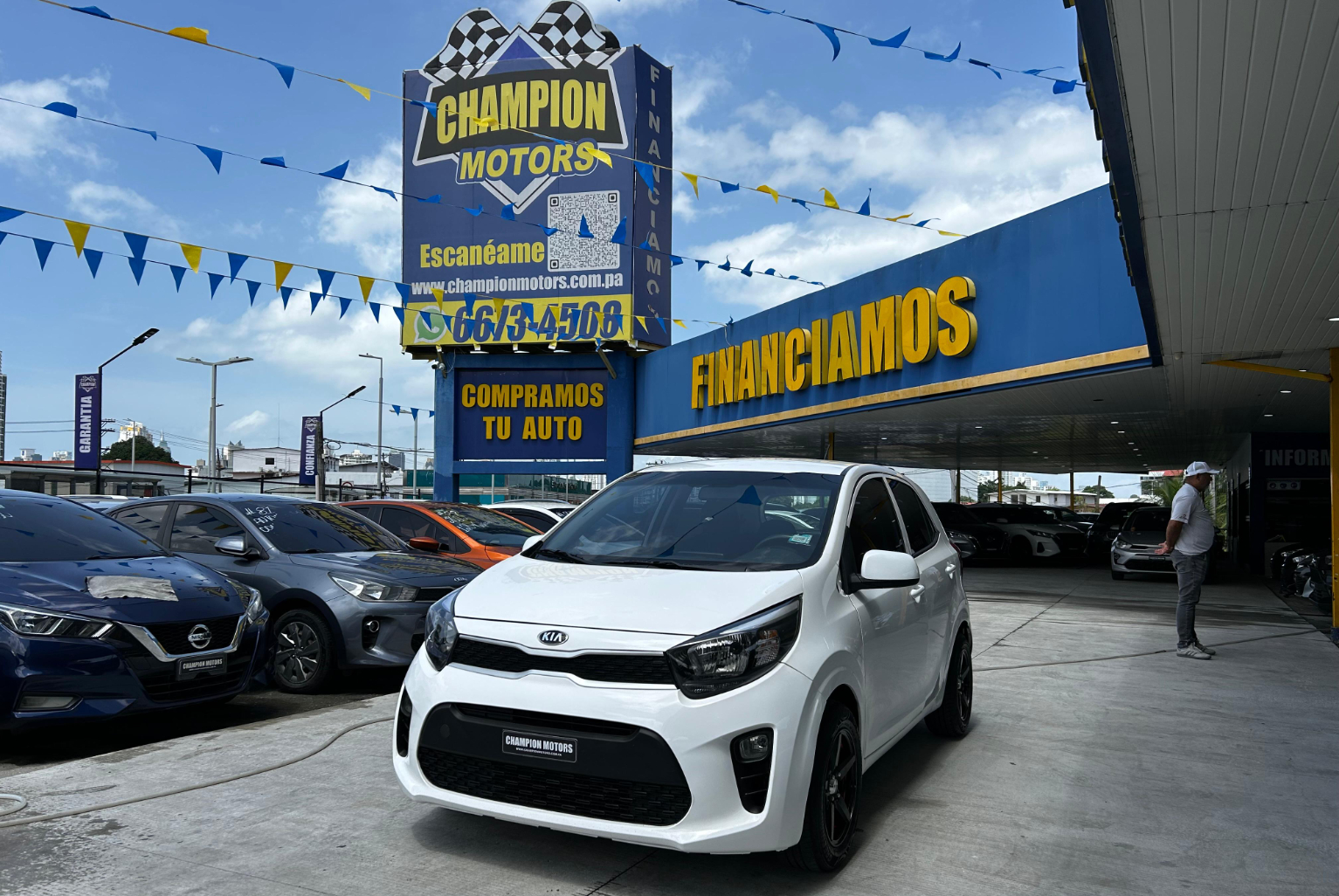 Kia Picanto 2020 Automático color Blanco, Imagen #1