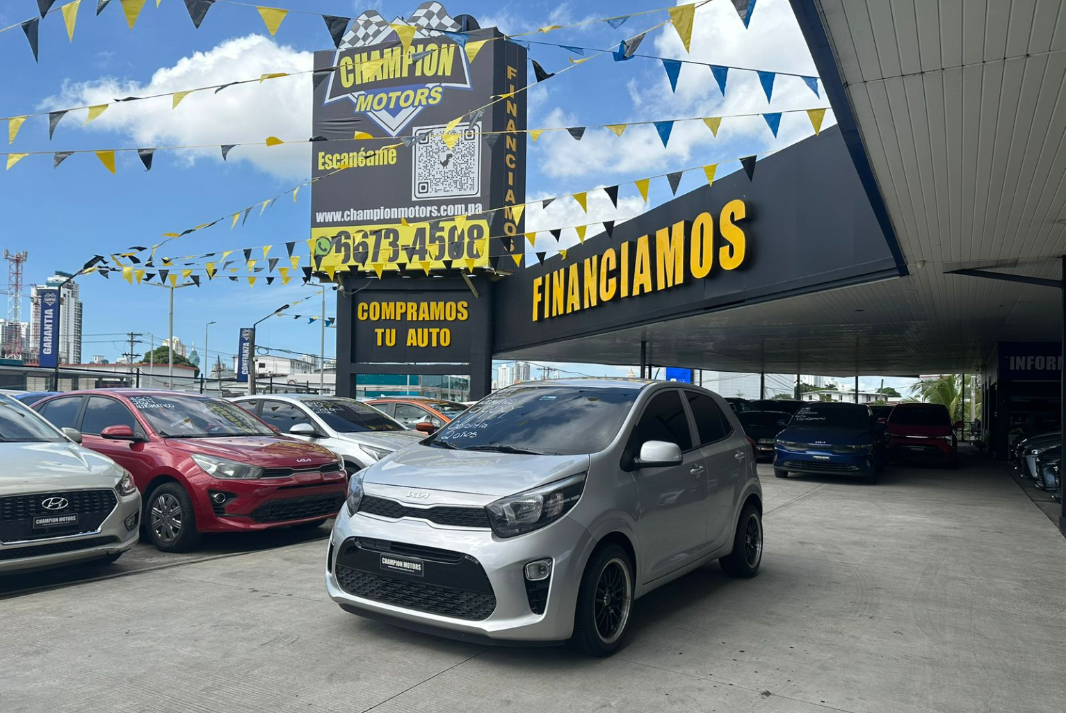 Kia Picanto 2022 Automático color Plateado, Imagen #1