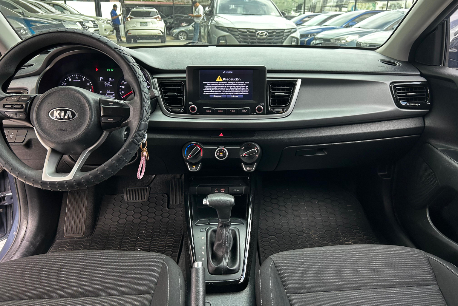 Kia Rio 2019 Automático color Azul, Imagen #9